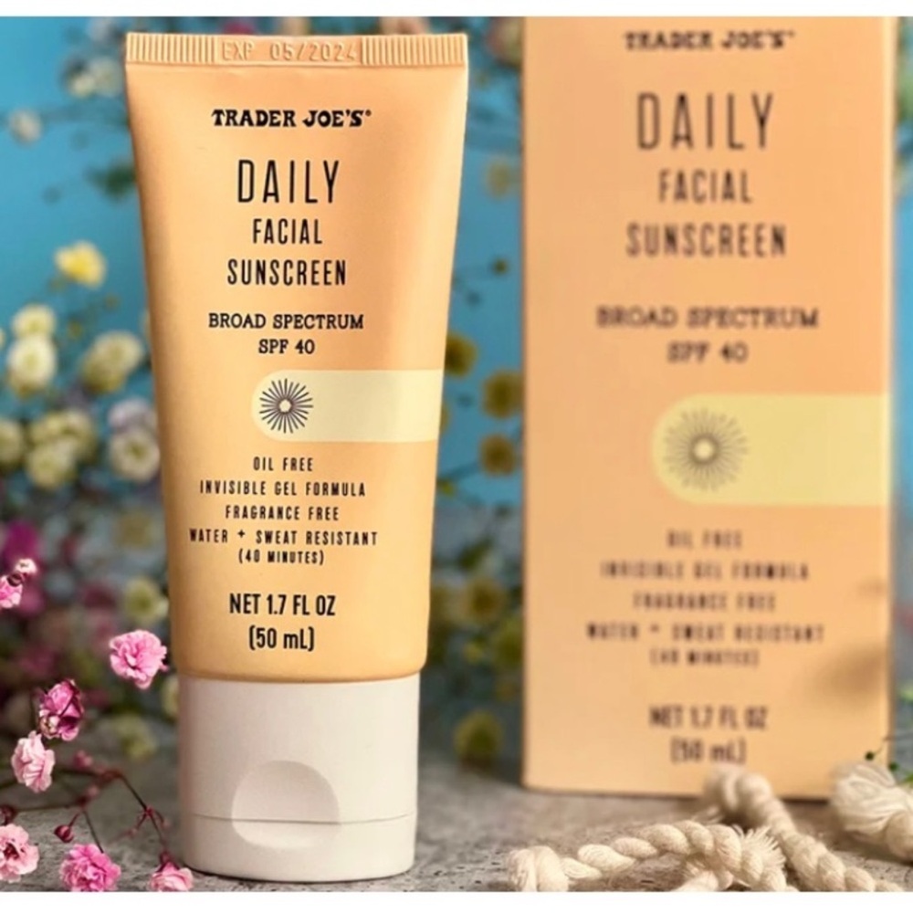 Trader Joe's Daily Facial Sunscreen SPF 40 New unopened